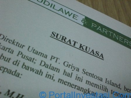 Surat Penyerahan Sertifikat Tanah Sebagai Jaminan Utang