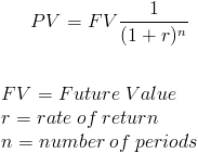 Rumus Present Value dan Perhitungannya PortalInvestasi com Rumus Present Value dan Perhitungannya PortalInvestasi com